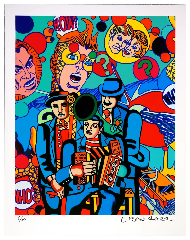 Цифровой Эстамп Erro - Sans titre