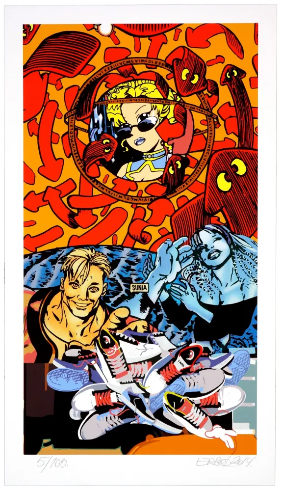 Цифровой Эстамп Erro - Sans Titre