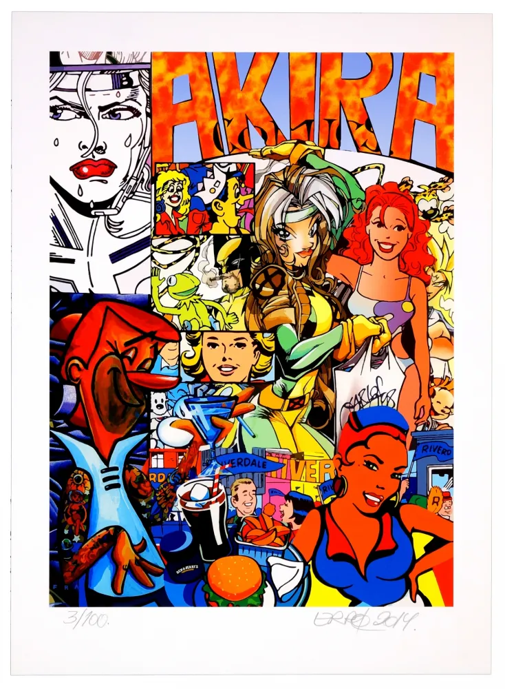 Цифровой Эстамп Erro - Sans Titre