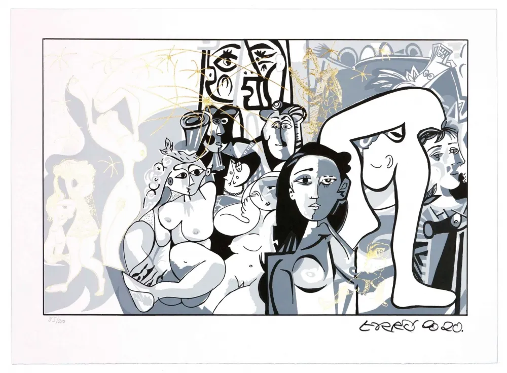 Литография Erro - Sans titre