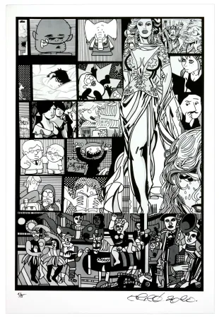 Цифровой Эстамп Erro - Sans titre