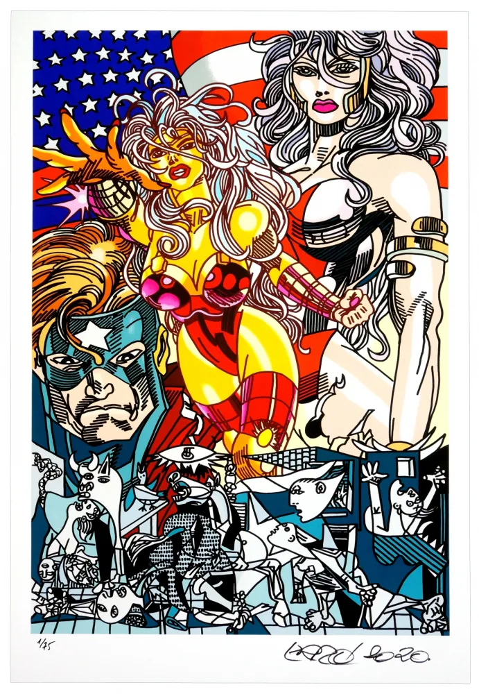 Цифровой Эстамп Erro - Sans Titre