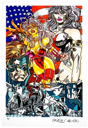 Цифровой Эстамп Erro - Sans Titre