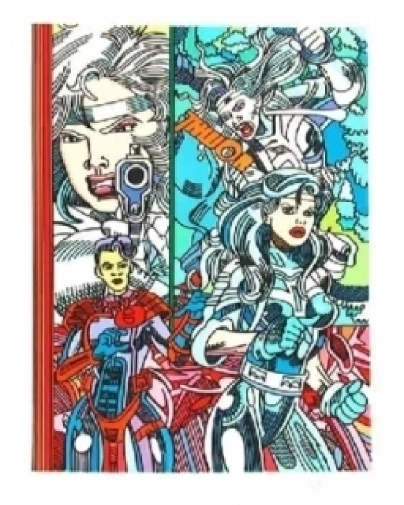 Литография Erro - Silver Galber