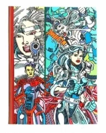 Литография Erro - Silver Galber