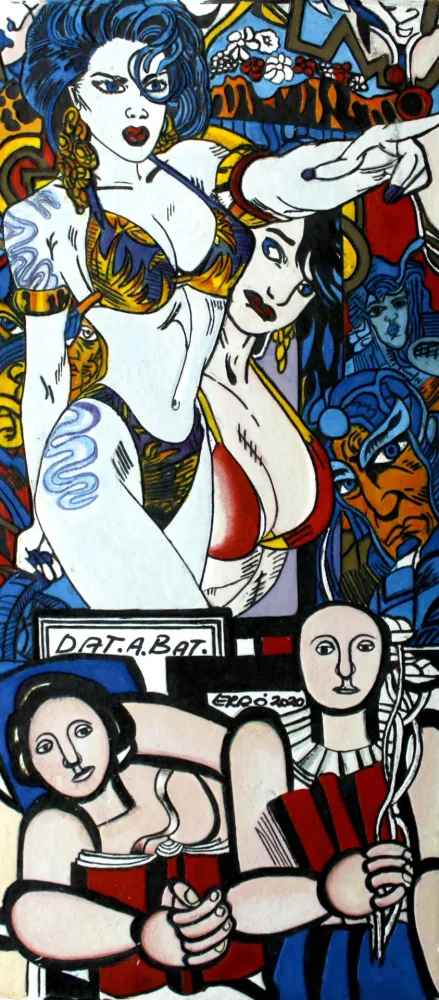 Гравюра Erro - THIS WAY