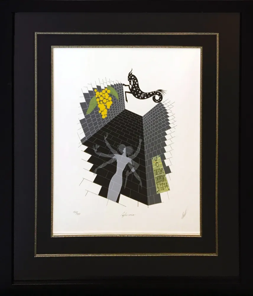 Сериграфия Erte - CAPRICORN