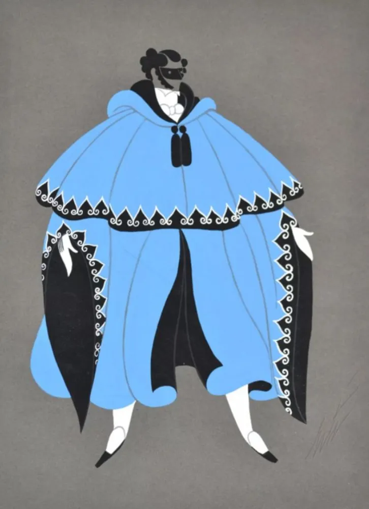 Многоэкземплярное Произведение Erte - La Traviata, Third Act #2 Man