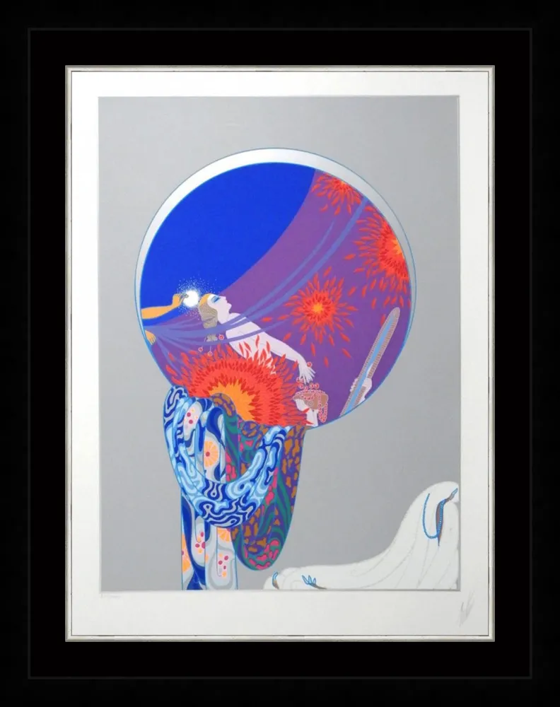 Сериграфия Erte - NATURE'S VANITY