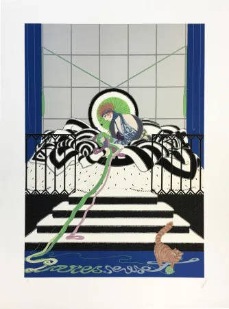 Сериграфия Erte - PARESSEUSE