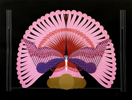 Сериграфия Erte - PHOENIX TRIUMPHANT