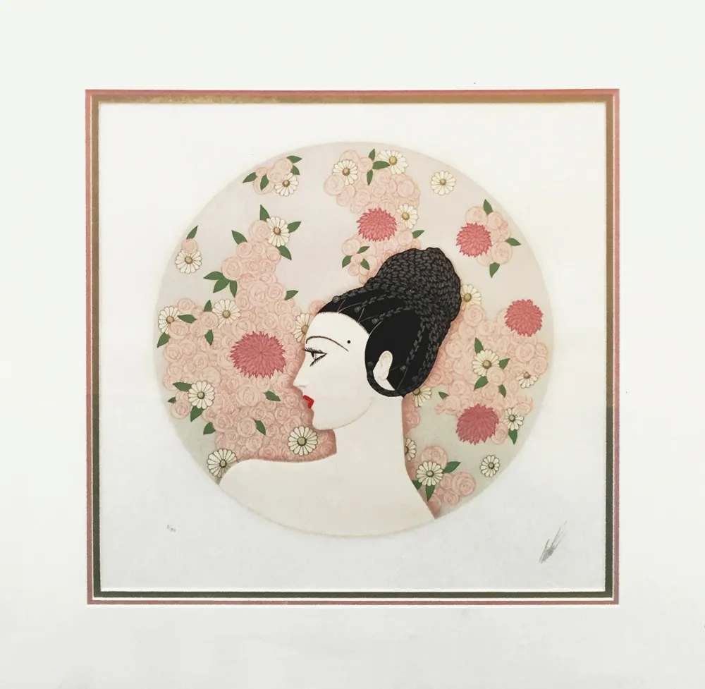 Сериграфия Erte - ROSES