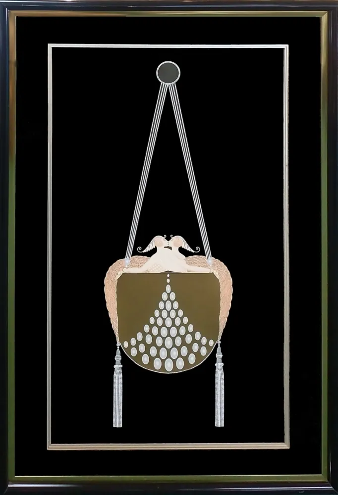 Сериграфия Erte - THE CLASP