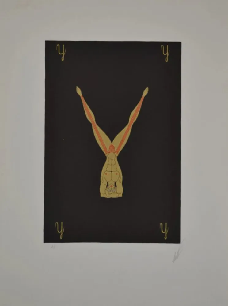 Многоэкземплярное Произведение Erte - The Letter Y