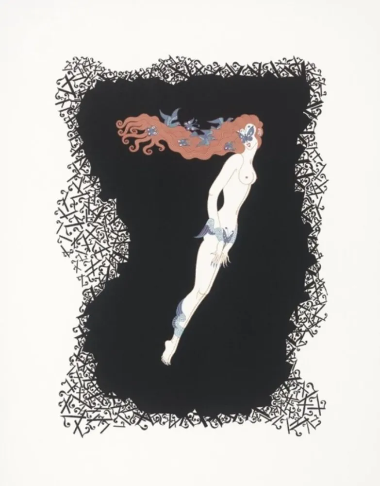 Многоэкземплярное Произведение Erte - The Number 7