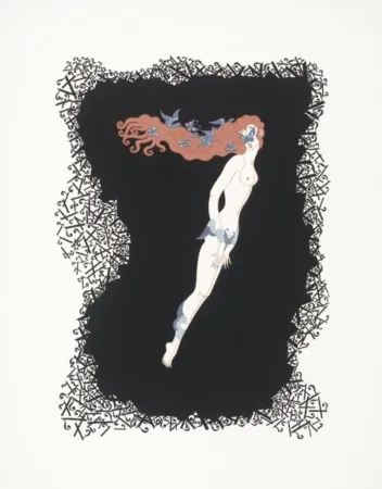 Многоэкземплярное Произведение Erte - The Number 7