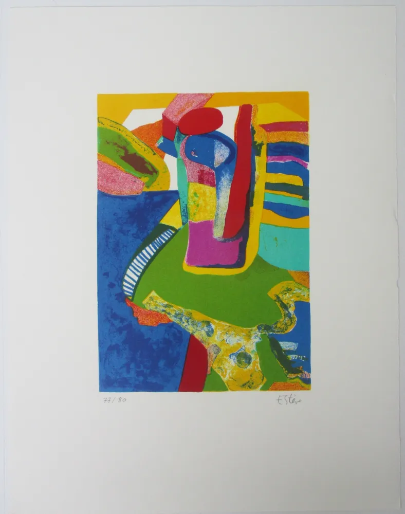 Литография Esteve - Agria