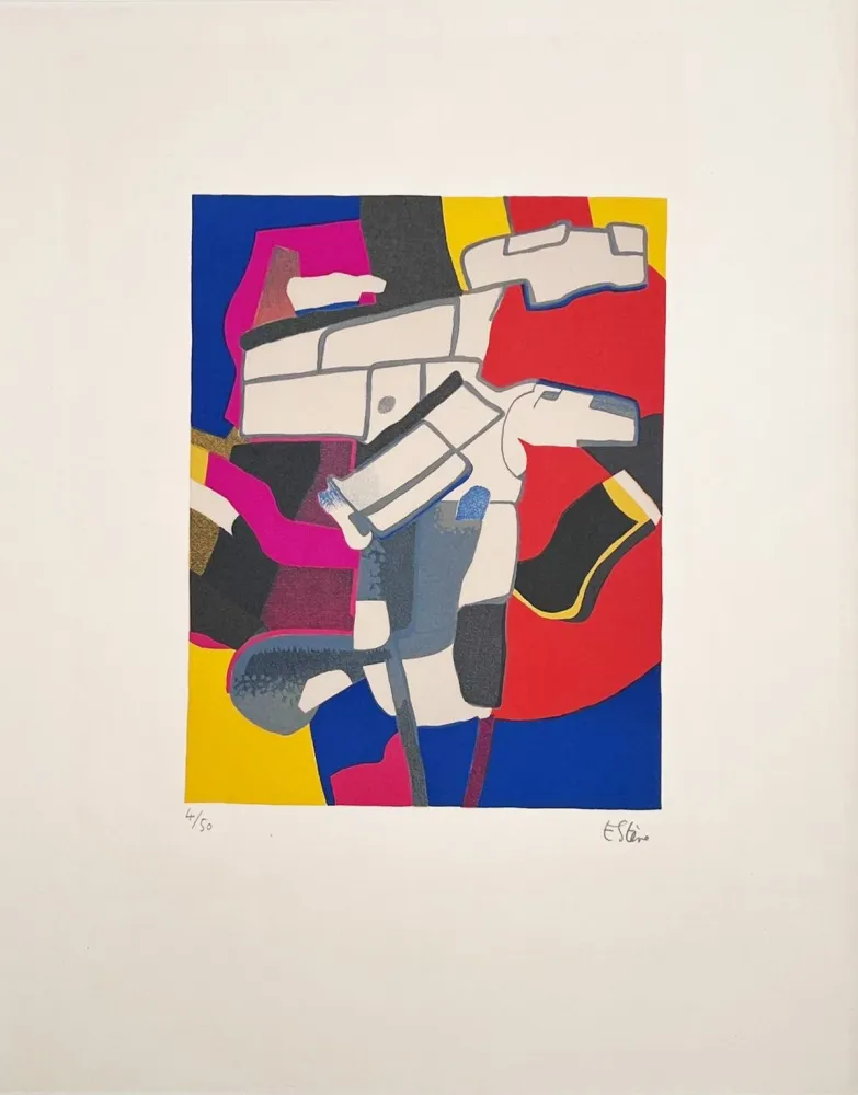 Литография Esteve - Bougri 