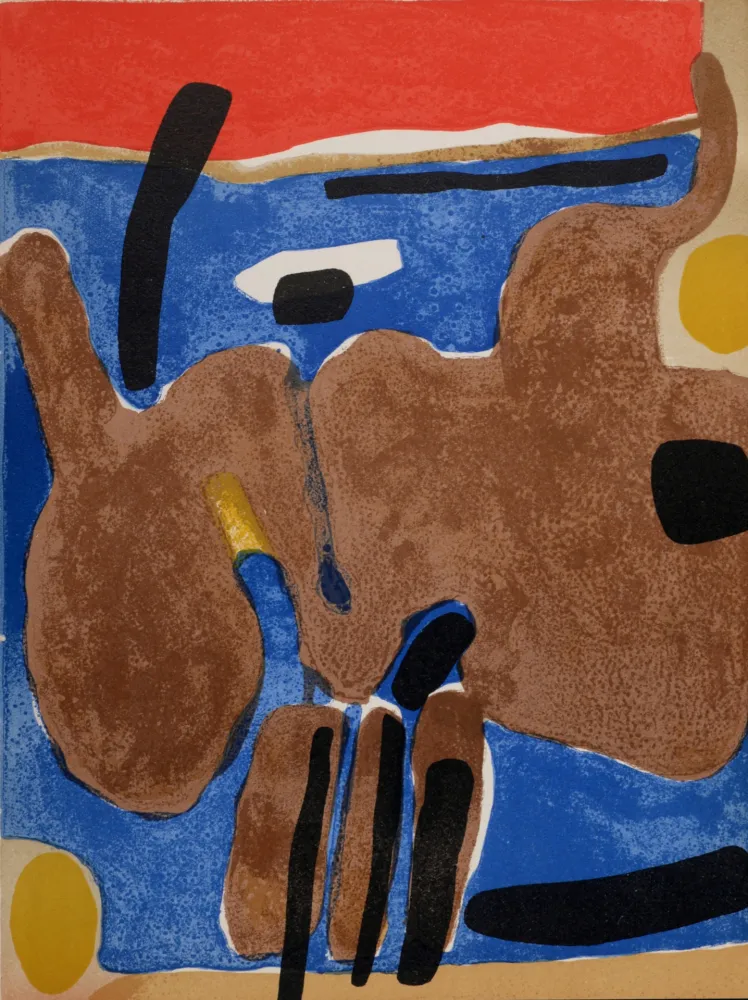 Литография Esteve - Composition, 1964