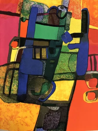 Литография Esteve - Duetto