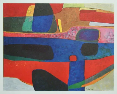 Литография Esteve - La Tardes