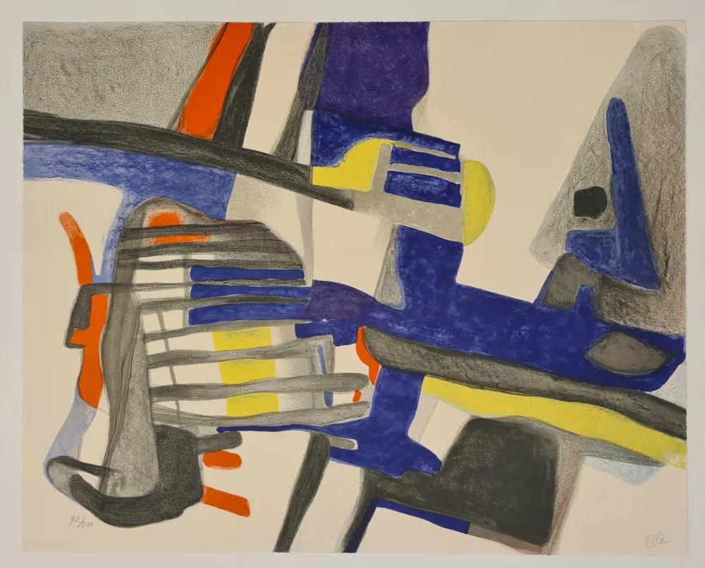 Литография Esteve - Matinailles 