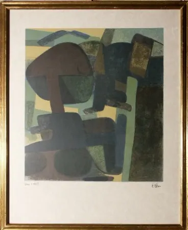 Литография Esteve - Moranès