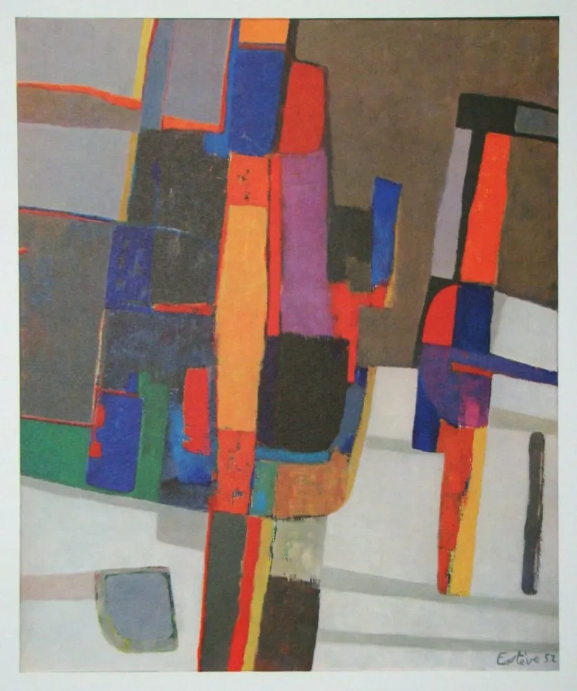 Литография Esteve - Neige