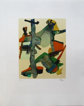 Литография Esteve - Roussadou