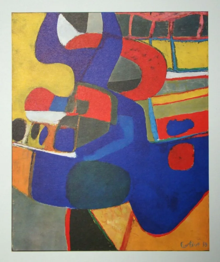 Литография Esteve - Tricornu