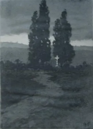 Акватинта Fabre - Le repos