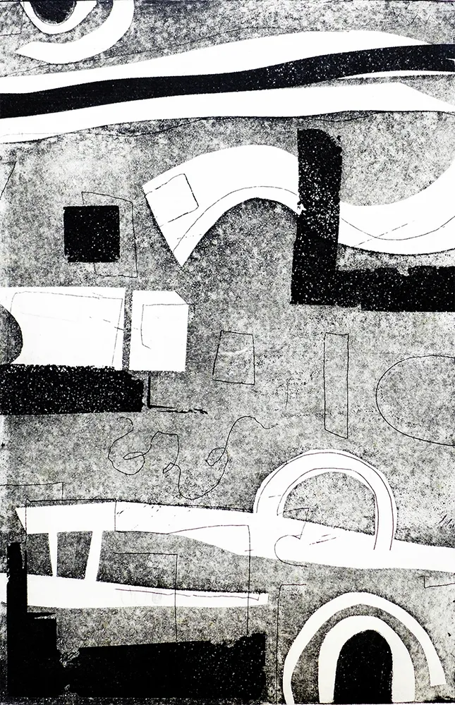 Акватинта Fabré - Sin Título