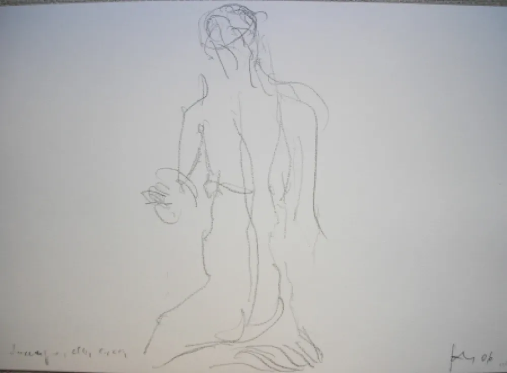 Литография Fabro - Daccapo, alla cieca