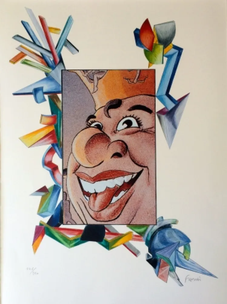 Литография Fahri - Carnaval de Nice