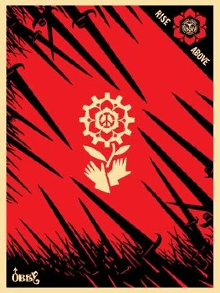 Сериграфия Fairey - Bayonettes