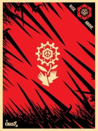 Сериграфия Fairey - Bayonettes