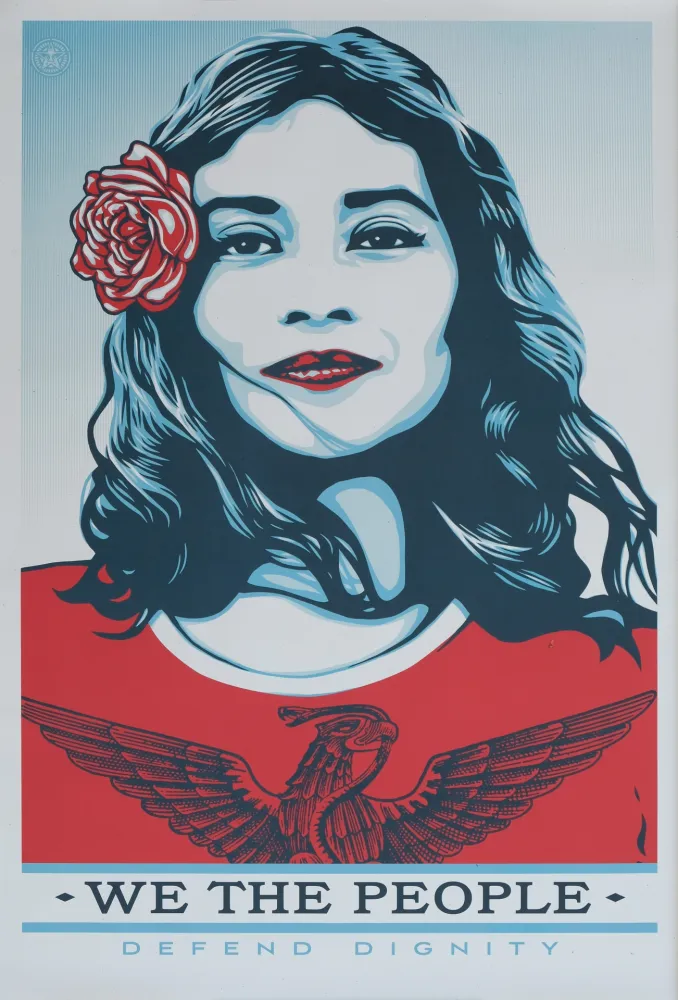 Гашение Fairey - Defend Dignity