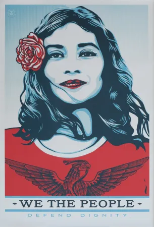 Гашение Fairey - Defend Dignity