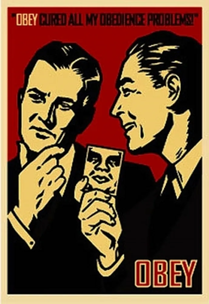 Сериграфия Fairey - Obey '99, from Retro Series