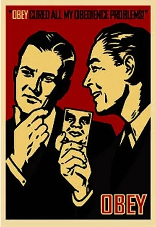 Сериграфия Fairey - Obey '99, from Retro Series