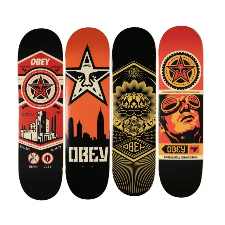 Сериграфия Fairey - Obey Skate Decks
