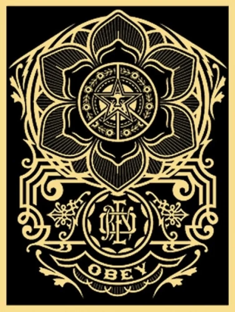 Сериграфия Fairey - Peace Ornament 