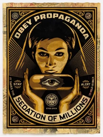 Сериграфия Fairey - Sedation Pill HPM