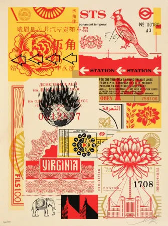 Сериграфия Fairey - Station to Station