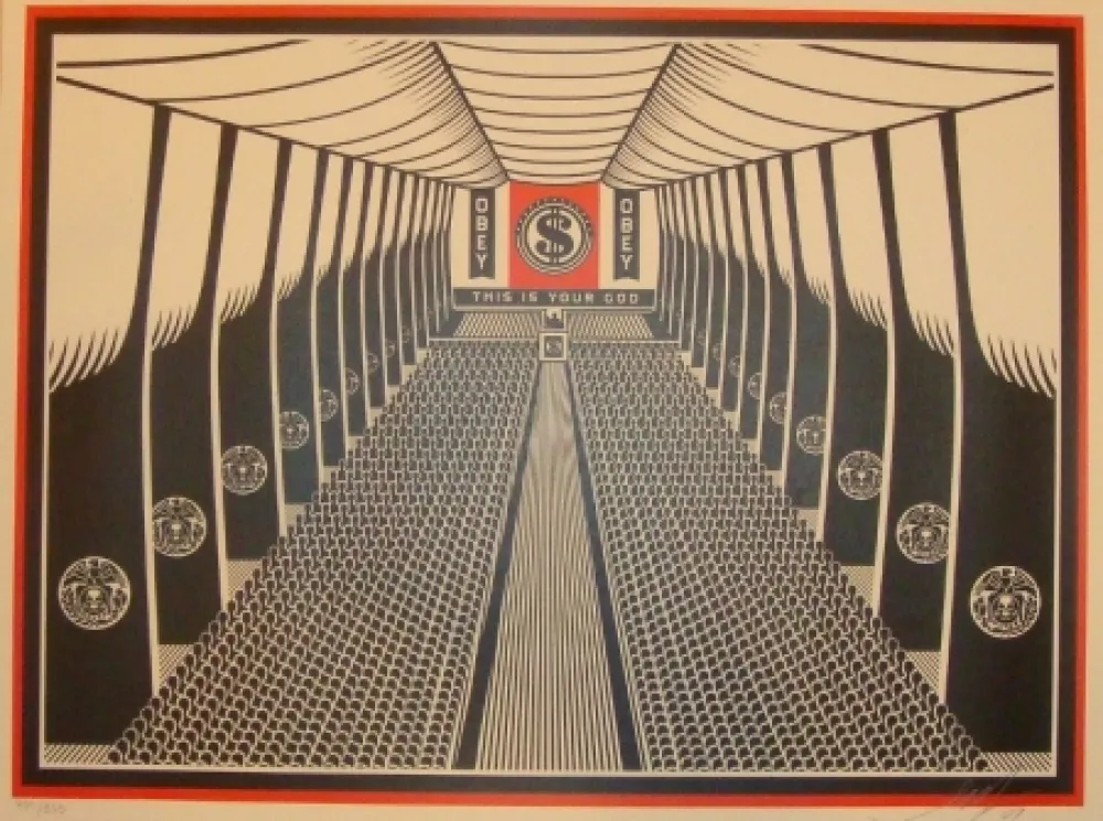 Сериграфия Fairey - This is Your Church