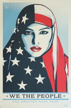 Гашение Fairey - We the People - Are greater than Fear