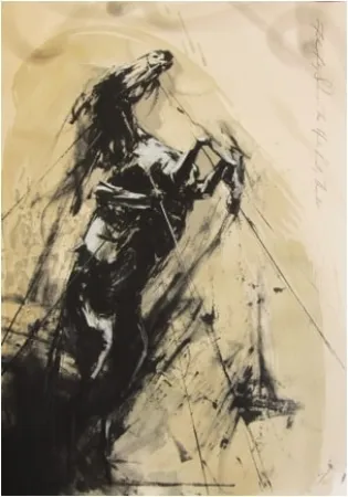 Сериграфия Faith 47 -  The Hearts Lonely Thunder