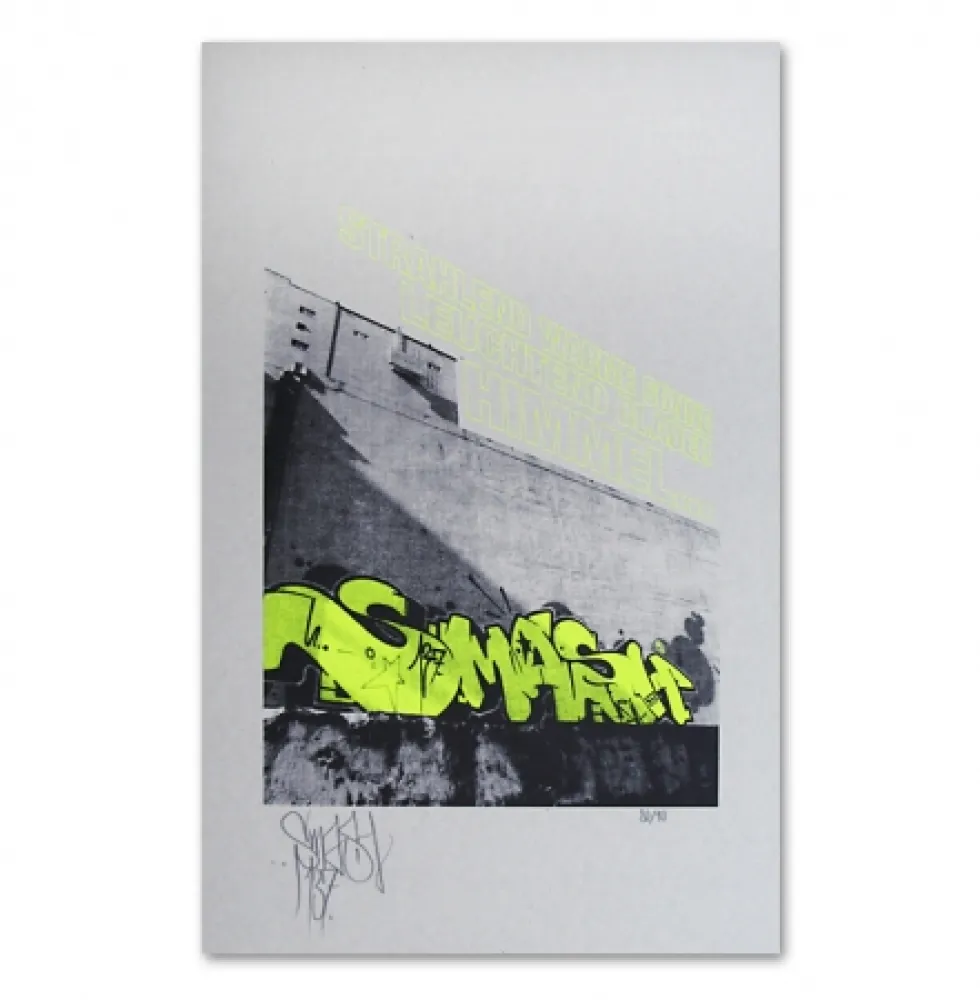 Сериграфия Falkner - My Space yellow