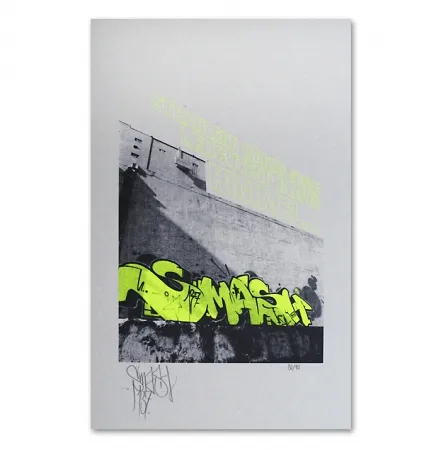 Сериграфия Falkner - My Space yellow