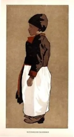 Гравюра На Дереве Fanto - Slovakischer Bauernbub / Slovak Farmboy